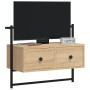 Wand-TV-Möbel aus Sonoma-Eichen-Engineer-Holz 60,5x30x51 cm von vidaXL, TV-Möbel - Ref: Foro24-833454, Preis: 39,33 €, Rabatt: %
