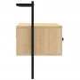 Wand-TV-Möbel aus Sonoma-Eichen-Engineer-Holz 60,5x30x51 cm von vidaXL, TV-Möbel - Ref: Foro24-833454, Preis: 38,84 €, Rabatt: %
