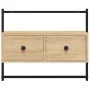 Wand-TV-Möbel aus Sonoma-Eichen-Engineer-Holz 60,5x30x51 cm von vidaXL, TV-Möbel - Ref: Foro24-833454, Preis: 38,84 €, Rabatt: %