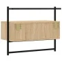 Wand-TV-Möbel aus Sonoma-Eichen-Engineer-Holz 60,5x30x51 cm von vidaXL, TV-Möbel - Ref: Foro24-833454, Preis: 38,84 €, Rabatt: %