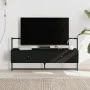 Schwarzer TV-Wandschrank aus Holzwerkstoff, 100,5 x 30 x 51 cm von vidaXL, TV-Möbel - Ref: Foro24-833458, Preis: 38,07 €, Rab...