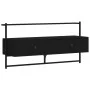 Schwarzer TV-Wandschrank aus Holzwerkstoff, 100,5 x 30 x 51 cm von vidaXL, TV-Möbel - Ref: Foro24-833458, Preis: 38,07 €, Rab...
