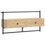 TV-Wandschrank aus Sonoma-Eiche-Holzwerkstoff, 100,5 x 30 x 51 cm von vidaXL, TV-Möbel - Ref: Foro24-833459, Preis: 51,36 €, ...