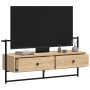TV-Wandschrank aus Sonoma-Eiche-Holzwerkstoff, 100,5 x 30 x 51 cm von vidaXL, TV-Möbel - Ref: Foro24-833459, Preis: 52,05 €, ...