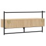TV-Wandschrank aus Sonoma-Eiche-Holzwerkstoff, 100,5 x 30 x 51 cm von vidaXL, TV-Möbel - Ref: Foro24-833459, Preis: 52,05 €, ...