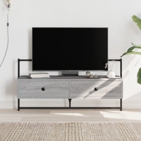 Wall-mounted TV stand in gray Sonoma engineered wood, 100.5x30x51 cm by vidaXL, TV Furniture - Ref: Foro24-833461, Price: 53,...