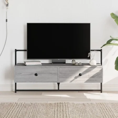 Wall-mounted TV stand in gray Sonoma engineered wood, 100.5x30x51 cm by vidaXL, TV Furniture - Ref: Foro24-833461, Price: 52,...