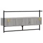 Wall-mounted TV stand in gray Sonoma engineered wood, 100.5x30x51 cm by vidaXL, TV Furniture - Ref: Foro24-833461, Price: 52,...