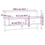 Wall-mounted TV stand in gray Sonoma engineered wood, 100.5x30x51 cm by vidaXL, TV Furniture - Ref: Foro24-833461, Price: 52,...