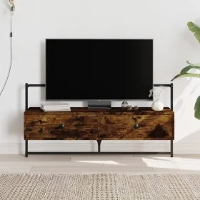 TV-Wandschrank aus geräucherter Eiche, 100,5 x 30 x 51 cm von vidaXL, TV-Möbel - Ref: Foro24-833460, Preis: 50,59 €, Rabatt: %