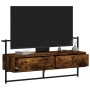 TV-Wandschrank aus geräucherter Eiche, 100,5 x 30 x 51 cm von vidaXL, TV-Möbel - Ref: Foro24-833460, Preis: 51,22 €, Rabatt: %