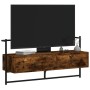TV-Wandschrank aus geräucherter Eiche, 100,5 x 30 x 51 cm von vidaXL, TV-Möbel - Ref: Foro24-833460, Preis: 51,22 €, Rabatt: %