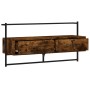 TV-Wandschrank aus geräucherter Eiche, 100,5 x 30 x 51 cm von vidaXL, TV-Möbel - Ref: Foro24-833460, Preis: 51,22 €, Rabatt: %