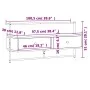 Smoked oak wall TV cabinet 100.5x30x51 cm by vidaXL, TV Furniture - Ref: Foro24-833460, Price: 50,59 €, Discount: %