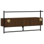 Eichenbrauner TV-Wandschrank aus Holzwerkstoff, 100,5 x 30 x 51 cm von vidaXL, TV-Möbel - Ref: Foro24-833462, Preis: 45,04 €,...