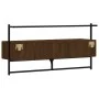 Eichenbrauner TV-Wandschrank aus Holzwerkstoff, 100,5 x 30 x 51 cm von vidaXL, TV-Möbel - Ref: Foro24-833462, Preis: 44,55 €,...