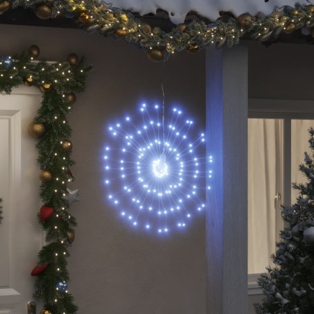 Weihnachtsstern beleuchtet 140 kaltweiße LEDs 17 cm von vidaXL, Weihnachtsbeleuchtung - Ref: Foro24-356221, Preis: 13,29 €, R...