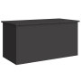 Caja de Almacenamiento Exterior Negro 100 x 50.5 x 50 cm