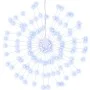 Luces de Navidad de estrellas 140 LED blanco frío 17 cm de vidaXL, Luces de Navidad - Ref: Foro24-356221, Precio: 13,08 €, De...