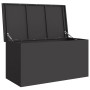 Caja de Almacenamiento Exterior Negro 100 x 50.5 x 50 cm