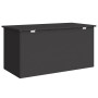 Caja de Almacenamiento Exterior Negro 100 x 50.5 x 50 cm
