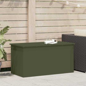 Caja de Almacenamiento Exterior Verde Oliva 100 x 50,5 x 50 cm en Cestas para almacenaje | Comprar online en Foro24