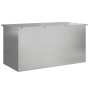 Caja de Almacenamiento Exterior Plateado 100 x 50.5 x 50 cm
