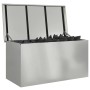Caja de Almacenamiento Exterior Plateado 100 x 50.5 x 50 cm
