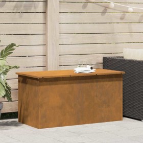 Caja de Almacenamiento Exterior Marrón 100 x 50.5 x 50 cm