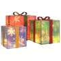 Illuminated Christmas gift boxes 3 pcs 64 warm white LEDs by vidaXL, Christmas lights - Ref: Foro24-356245, Price: 36,71 €, D...
