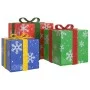 Illuminated Christmas gift boxes 3 pcs 64 warm white LEDs by vidaXL, Christmas lights - Ref: Foro24-356245, Price: 36,71 €, D...