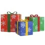 Illuminated Christmas gift boxes 3 pcs 64 warm white LEDs by vidaXL, Christmas lights - Ref: Foro24-356245, Price: 36,71 €, D...