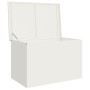 Caja de Almacenamiento Exterior Blanco 80 x 50.5 x 50 cm
