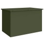 Caja de Almacenamiento Exterior Verde oliva 80 x 50.5 x 50 cm