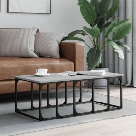 Sonoma gray engineered wood coffee table 100x50x35.5 cm by vidaXL, Coffee table - Ref: Foro24-833381, Price: 51,04 €, Discoun...