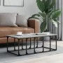 Mesa de centro madera de ingeniería gris Sonoma 100x50x35,5 cm de vidaXL, Mesas de centro - Ref: Foro24-833381, Precio: 50,40...