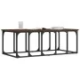 Mesa de centro madera de ingeniería marrón roble 100x50x35,5 cm de vidaXL, Mesas de centro - Ref: Foro24-833382, Precio: 34,1...