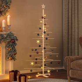 Árbol de Navidad de madera de adorno madera maciza pino 180 cm