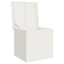 Caja de Almacenamiento Exterior Blanco 55 x 50.5 x 50 cm