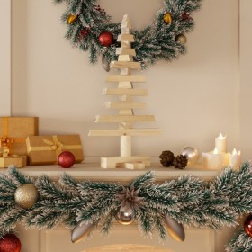 Árbol de Navidad de madera de adorno madera maciza pino 60 cm