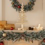 Christbaumschmuck aus Holz, massives Kiefernholz, 60 cm von vidaXL, Weihnachtsbäume - Ref: Foro24-357993, Preis: 32,15 €, Rab...