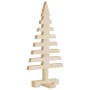 Christbaumschmuck aus Holz, massives Kiefernholz, 60 cm von vidaXL, Weihnachtsbäume - Ref: Foro24-357993, Preis: 32,15 €, Rab...