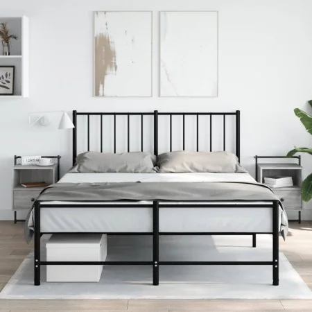 Wall-mounted bedside tables 2 units Sonoma grey 40x30x61 cm by vidaXL, Nightstands - Ref: Foro24-833440, Price: 66,86 €, Disc...