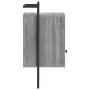 Wall-mounted bedside tables 2 units Sonoma grey 40x30x61 cm by vidaXL, Nightstands - Ref: Foro24-833440, Price: 66,86 €, Disc...
