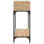 Mesa consola madera de ingeniería roble Sonoma 100x30,5x75 cm de vidaXL, Mesas auxiliares - Ref: Foro24-833389, Precio: 54,68...