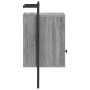 Mesita de noche de pared gris Sonoma 40x30x61 cm de vidaXL, Mesitas de noche - Ref: Foro24-833439, Precio: 46,92 €, Descuento: %