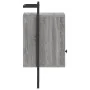 Mesita de noche de pared gris Sonoma 40x30x61 cm de vidaXL, Mesitas de noche - Ref: Foro24-833439, Precio: 41,84 €, Descuento: %