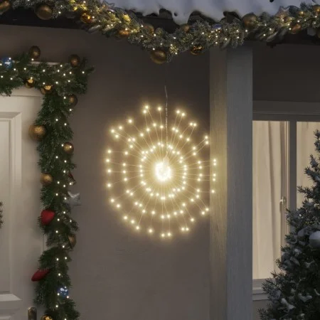 Luces de Navidad de estrellas 140 LED blanco cálido 17 cm de vidaXL, Luces de Navidad - Ref: Foro24-356219, Precio: 15,46 €, ...