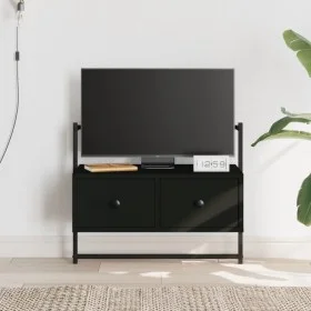 Schwarzer TV-Wandschrank aus Holzwerkstoff, 60,5 x 30 x 51 cm von vidaXL, TV-Möbel - Ref: Foro24-833453, Preis: 29,77 €, Raba...