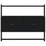 Schwarzer TV-Wandschrank aus Holzwerkstoff, 60,5 x 30 x 51 cm von vidaXL, TV-Möbel - Ref: Foro24-833453, Preis: 30,02 €, Raba...